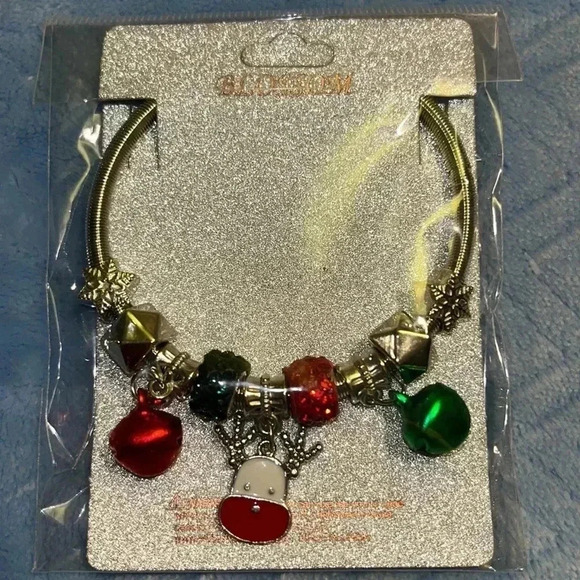 🆕 2 Christmas Bracelets in Silver and Gold - Picture 4 of 5